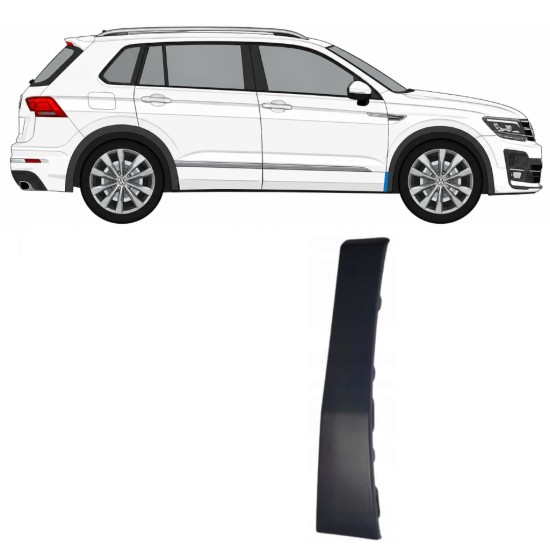 Modanatura parafango anteriore per Volkswagen Tiguan 2016-2020 R-Line / Destra 14863