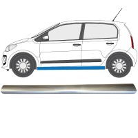 Pannello di riparazione sottoporta inferiore per Volkswagen UP! 2011- / Sinistra 14819