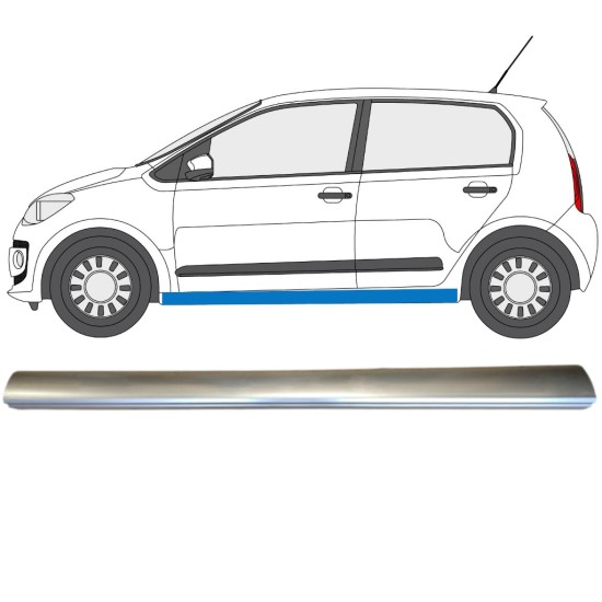 Pannello di riparazione sottoporta inferiore per Volkswagen UP! 2011- / Sinistra 14819