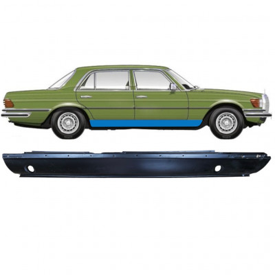 Sottoporta Lamiera Completo per Mercedes S-Class W116 1972-1980 / Destra 11948