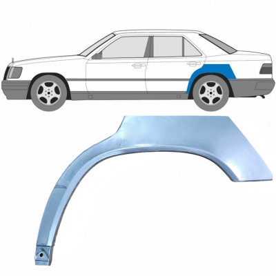 Pannello di riparazione parafango posteriore per Mercedes E-Class W124 1984-1996 / Sinistra 6759