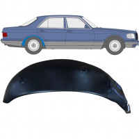 Pannello di riparazione arco ruota posteriore interno per Mercedes S-Class W126 1979-1991 / Destra 7866
