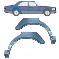 Pannello di riparazione parafango posteriore per Mercedes S-Class W126 1979-1991 / Sinistra+Destra / Set 9644