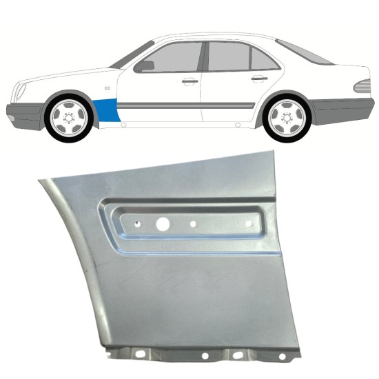 Pannello di riparazione parafango anteriore per Mercedes E-Class W210 1995-2003 / Sinistra 14702