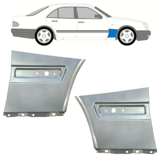 Pannello di riparazione parafango anteriore per Mercedes E-Class W210 1995-2003 / Sinistra+Destra / Set 14703