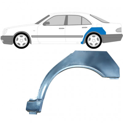 Pannello di riparazione parafango posteriore per Mercedes E-Class W210 1995-2003 / Sinistra 6722