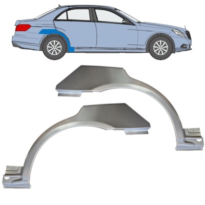 Pannello di riparazione parafango posteriore per Mercedes-Benz E-Class W212 2009-2016 / Sinistra+Destra / Set 14867