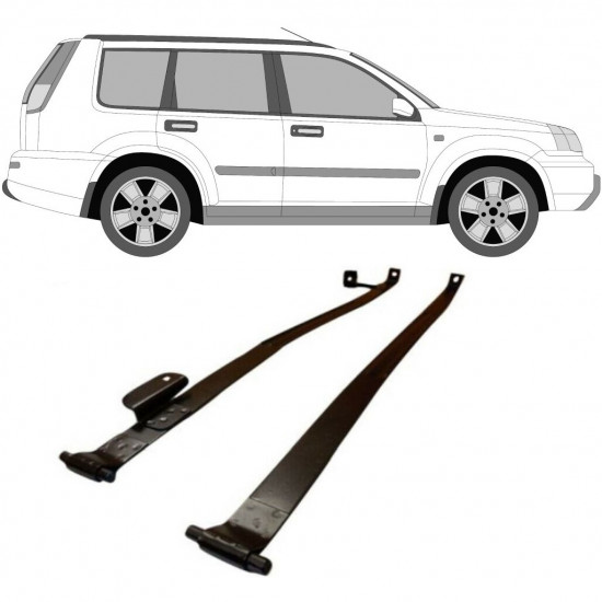 Cinghie serbatoio carburante per Nissan X-Trail 2001-2007 2.2 DI 6249
