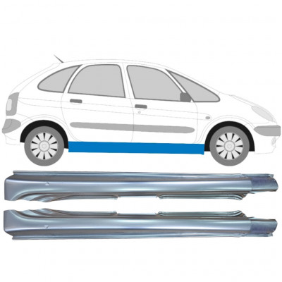 Sottoporta Lamiera Completo per Citroen Xsara Picasso 1999-2012 / Sinistra+Destra / Set 10426