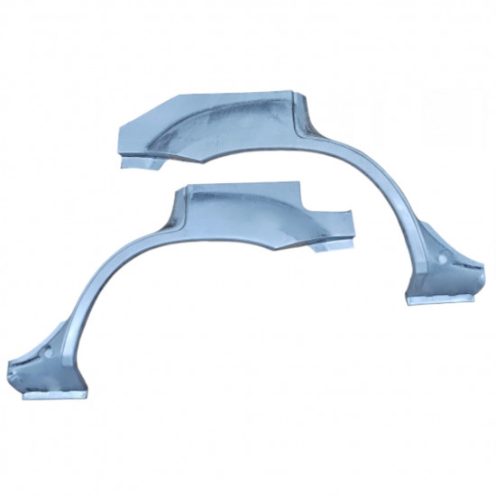 Pannello di riparazione parafango posteriore per Nissan X-Trail 2001-2007 / Sinistra+Destra / Set 10129