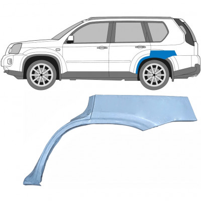 Pannello di riparazione parafango posteriore per Nissan X-Trail 2007-2014 / Sinistra 6845