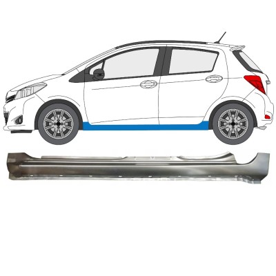Sottoporta Lamiera Completo per Toyota Yaris 2011-2020 / Sinistra 14586