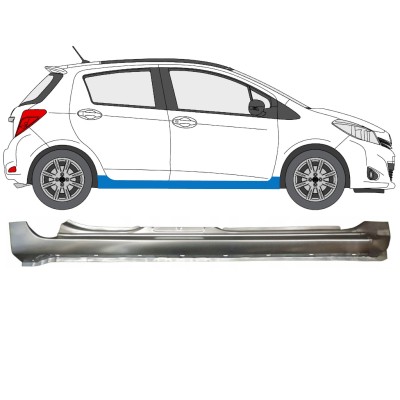 Sottoporta Lamiera Completo per Toyota Yaris 2011-2020 / Destra 14585