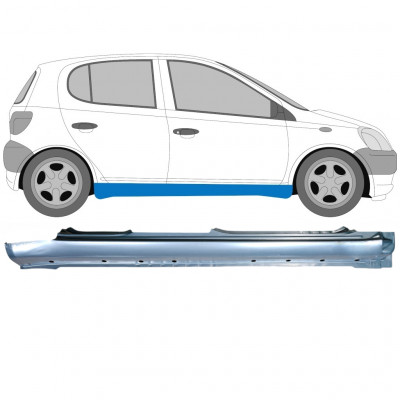 Sottoporta Lamiera Completo per Toyota Yaris 1999-2005 / Destra 5464