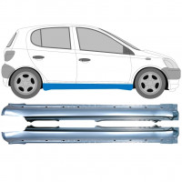 Sottoporta Lamiera Completo per Toyota Yaris 1999-2005 / Sinistra+Destra / Set 9213