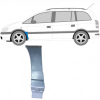 Pannello di riparazione parafango anteriore per Opel Zafira A 1999-2005 / Sinistra 6095