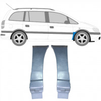 Pannello di riparazione parafango anteriore per Opel Zafira A 1999-2005 / Sinistra+Destra / Set 9404