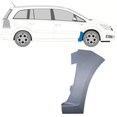 Pannello di riparazione parafango anteriore per Opel Zafira B 2005-2012 / Destra 16850