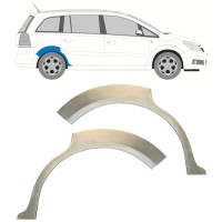 Pannello di riparazione parafango posteriore per Opel Zafira B 2005-2012 / Sinistra+Destra / Set 14758