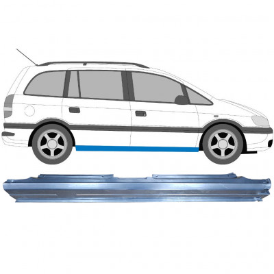 Sottoporta Lamiera Completo per Opel Zafira A 1999-2005 / Destra 6091