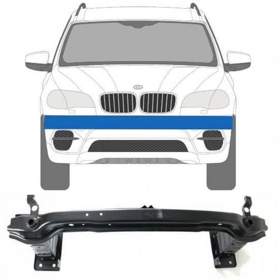 Rinforzo paraurti anteriore per BMW X5 E70 2006-2013 6115