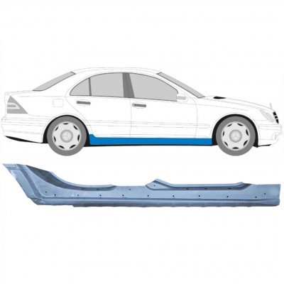 Sottoporta Lamiera Completo per Mercedes C-Class W203 2000-2007 / Destra 5904