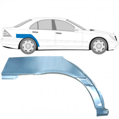 Pannello di riparazione parafango posteriore per Mercedes C-Class W203 2000-2007 / Destra 5906