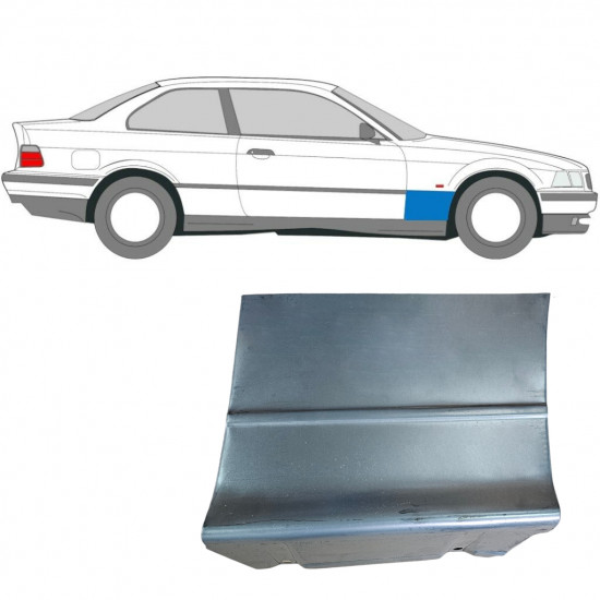 Pannello di riparazione parafango anteriore per BMW 3 E36 1990-2000 / Destra / COUPE 6210