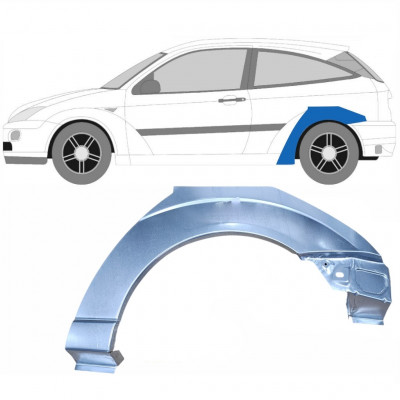 Pannello di riparazione parafango posteriore per Ford Focus 1998-2004 / Sinistra 6285