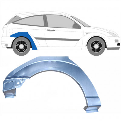 Pannello di riparazione parafango posteriore per Ford Focus 1998-2004 / Destra 6286