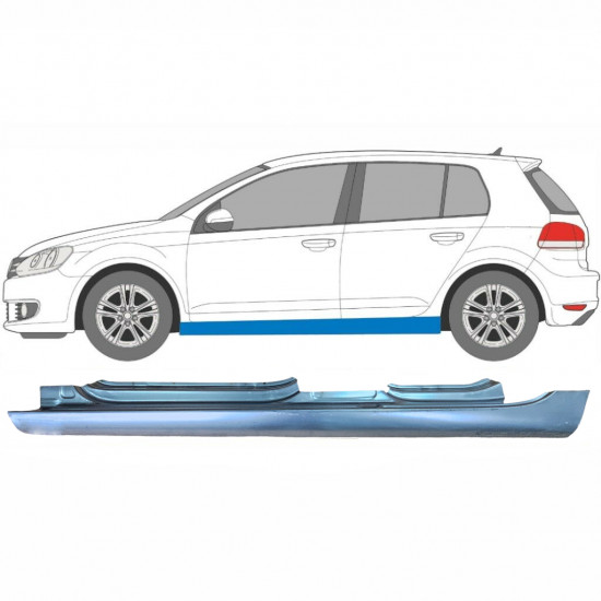 Sottoporta Lamiera Completo per Volkswagen Golf 6 2008-2013 / Sinistra 6297