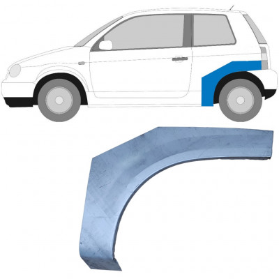 Pannello di riparazione parafango posteriore per Volkswagen Lupo 1998-2005 / Sinistra 5048