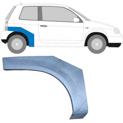 Pannello di riparazione parafango posteriore per Volkswagen Lupo 1998-2005 / Destra 5046