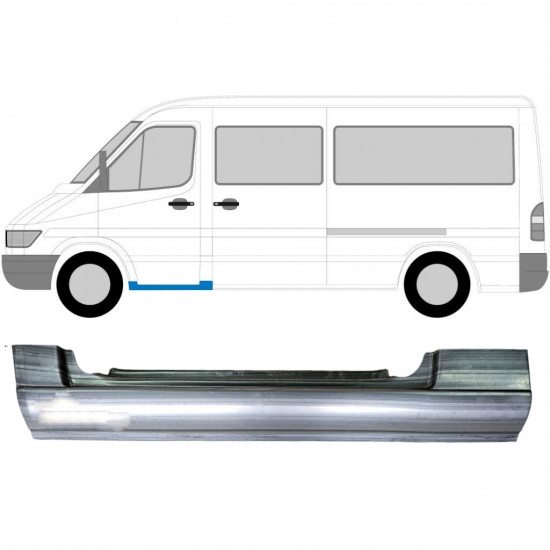 Pannello di riparazione davanzale della porta anteriore per Mercedes Sprinter 1995-2006 / Sinistra 5813