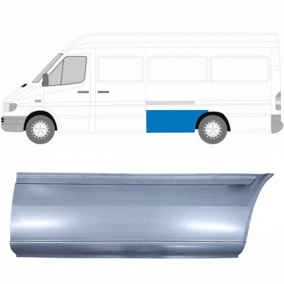 Pannello di riparazione parafango posteriore per Mercedes Sprinter 1995-2006 / Sinistra 5785
