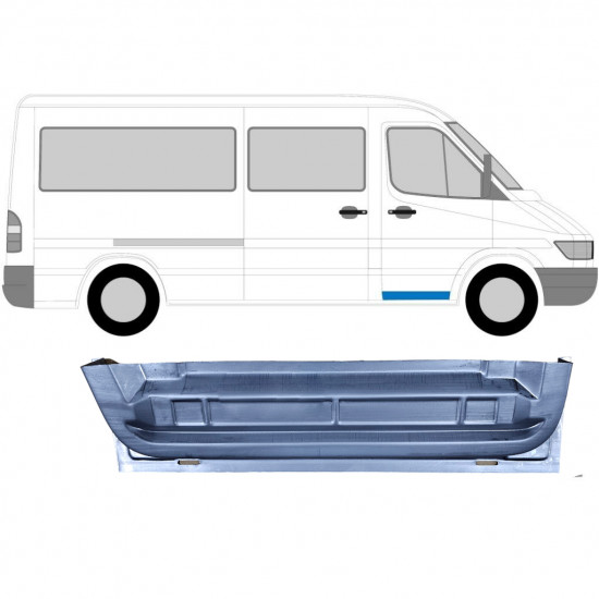 Pannello di riparazione porta anteriore per Mercedes Sprinter 1995-2006 / Destra 5316
