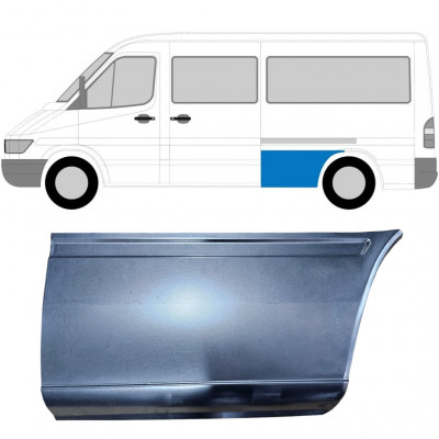 Pannello di riparazione parafango posteriore per Mercedes Sprinter 1995-2006 / Sinistra 5303