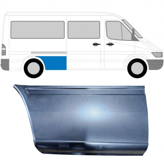 Pannello di riparazione parafango posteriore per Mercedes Sprinter 1995-2006 / Destra 5328