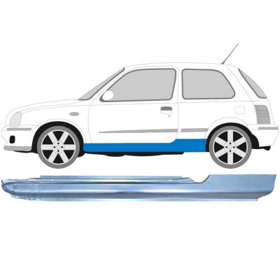 Sottoporta Lamiera Completo per Nissan Micra K11 1992-2003 / Sinistra 6339