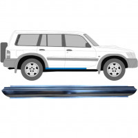 Pannello di riparazione sottoporta lamiera per Nissan Patrol Y61 GY61 1997-2009 / Sinistra = Destra (simmetrico) 6344