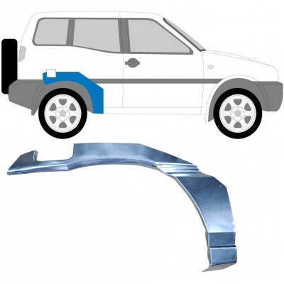 Pannello di riparazione parafango posteriore per Nissan Terrano II 1993-2005 / Destra 6346