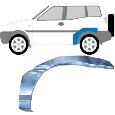 Pannello di riparazione parafango posteriore per Nissan Terrano II 1993-2005 / Sinistra 6347