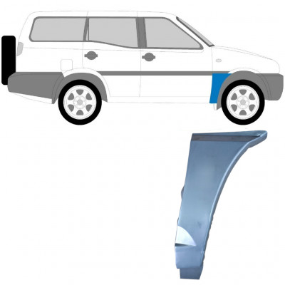 Pannello di riparazione parafango anteriore per Nissan Terrano II 1993-2005 / Destra 6351