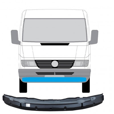 Rinforzo paraurti anteriore per Volkswagen LT 1996-2005 13504