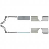 Set di pannelli di riparazione per Mercedes Sprinter 1995-2006 / Sinistra+Destra / 5717