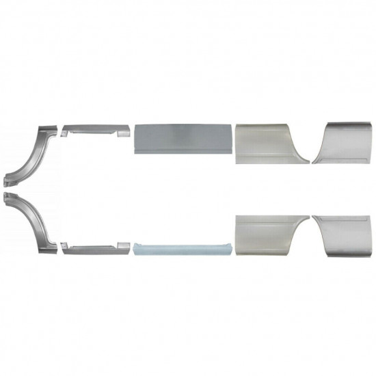 Set di pannelli di riparazione per Mercedes Sprinter 1995-2006 / Sinistra+Destra / 5717