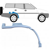 Pannello di riparazione parafango posteriore per Nissan Terrano II 1993-2005 / Destra 6251