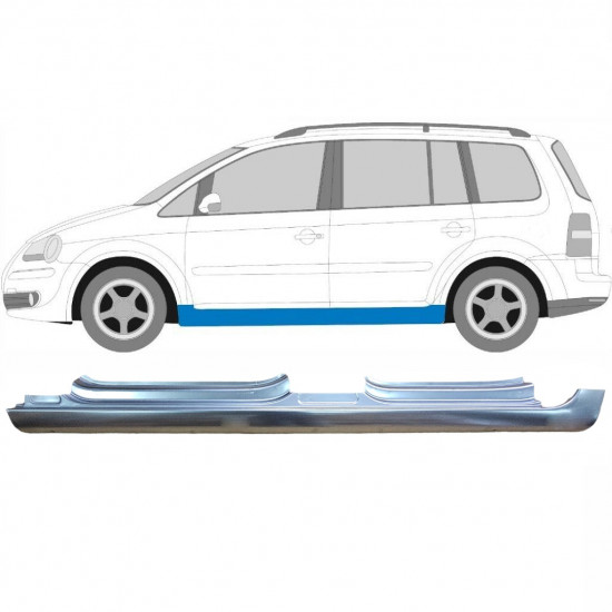 Sottoporta Lamiera Completo per Volkswagen Touran 2003-2010 / Sinistra 6090