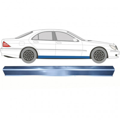Pannello di riparazione sottoporta lamiera per Mercedes S-Class W220 1998-2005 / Sinistra = Destra (simmetrico) 5394